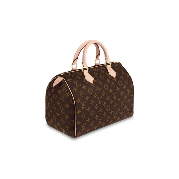 Women’s Louis Vuitton Monogram Speedy 30 Handbag - Picture 2 of 5